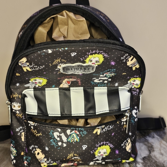 Beetlejuice Purse/Mini backpack - Picture 7 of 8